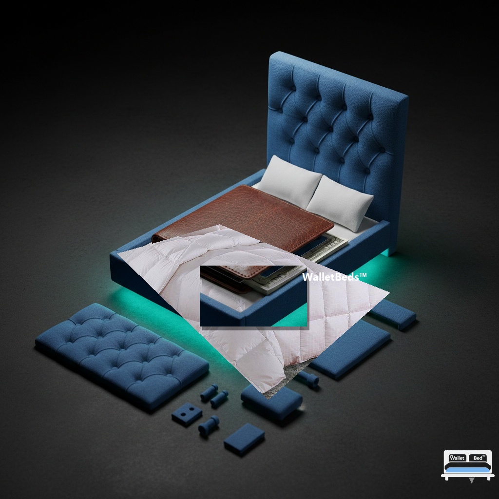 Royal Blue Tufted Edition with Cozy Down Comforter