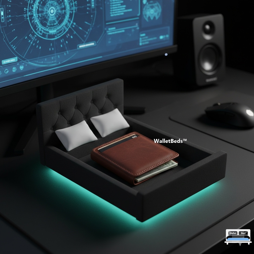 Midnight Tufted Edition Wallet Bed